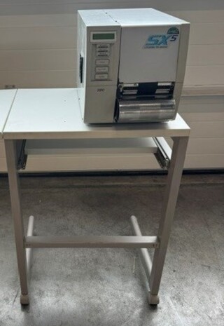 Labelprinter stickers op rol TEC/Toshiba, SX5, grijs, bouwjaar 2012